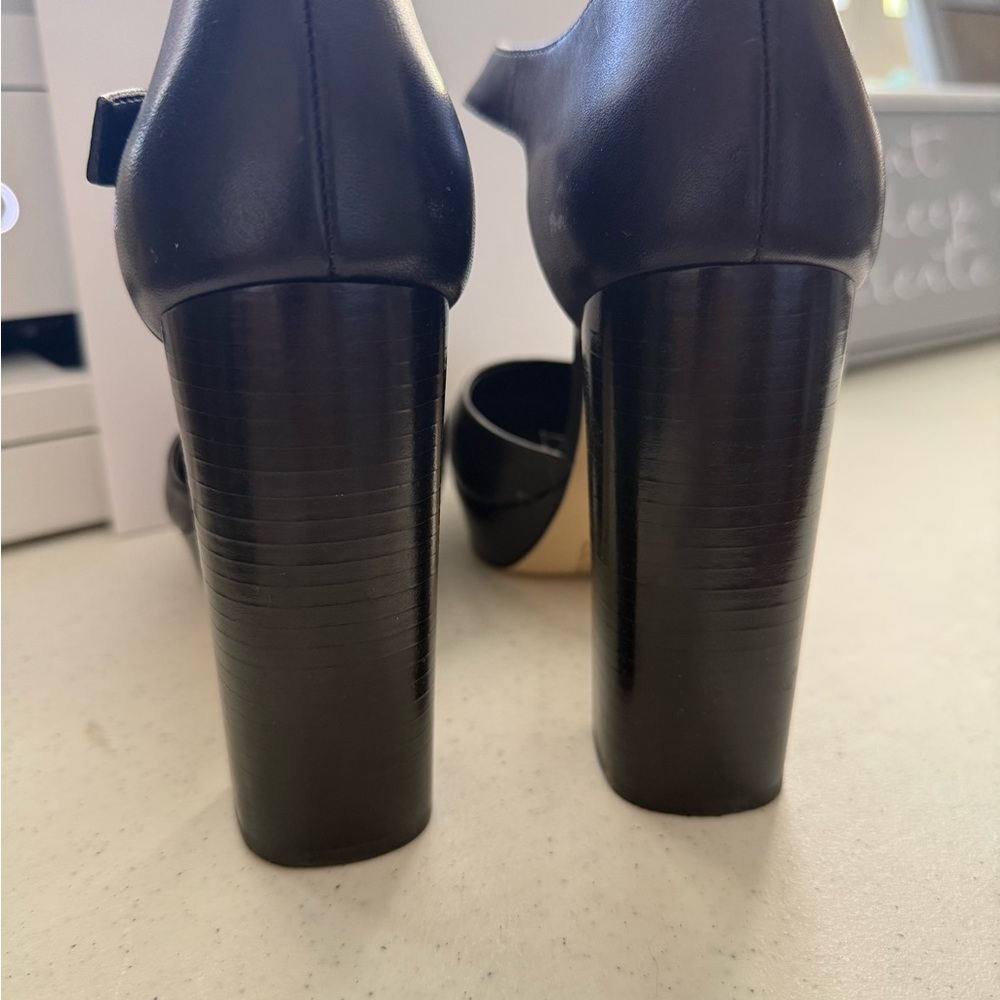 Michael Kors Black Platform Heels - Picture 9 of 12
